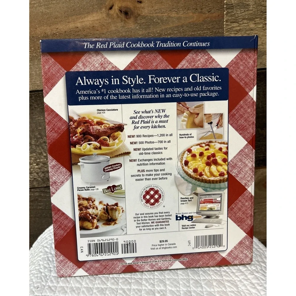2003 New Better Homes and Gardens Cookbook Cook Book 12th Edition